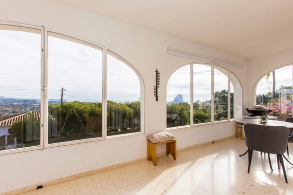 Zeezicht villa en extra grondstuk te koop in Calpe - Foto 6