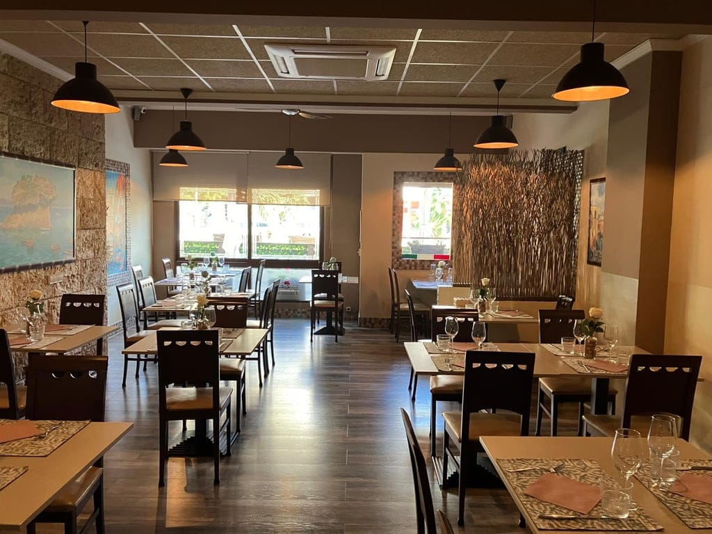 Restaurant in transfer in Moraira