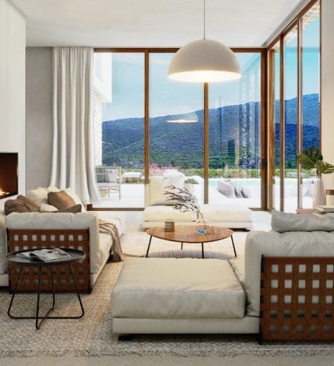 Exclusive Ibiza Style Villa in Jávea (Las Laderas): 4 Bedrooms, Infinity Pool, Underfloor Heating, and Views of Granadella | €2,250,000 - Foto 3