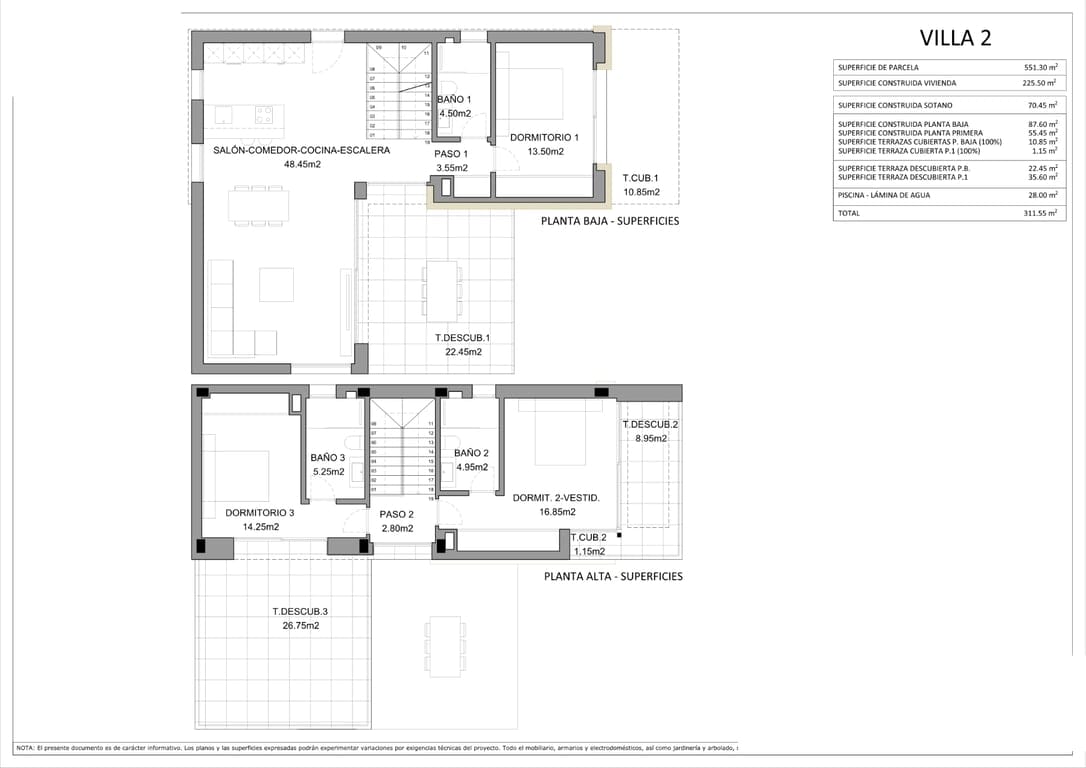 Modern sea view villa for sale in Finestrat