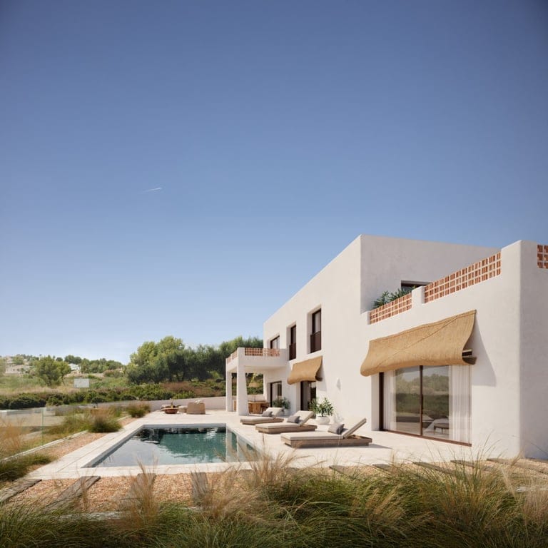 Nieuwbouw Ibiza-villa te koop in Moraira - Foto 2