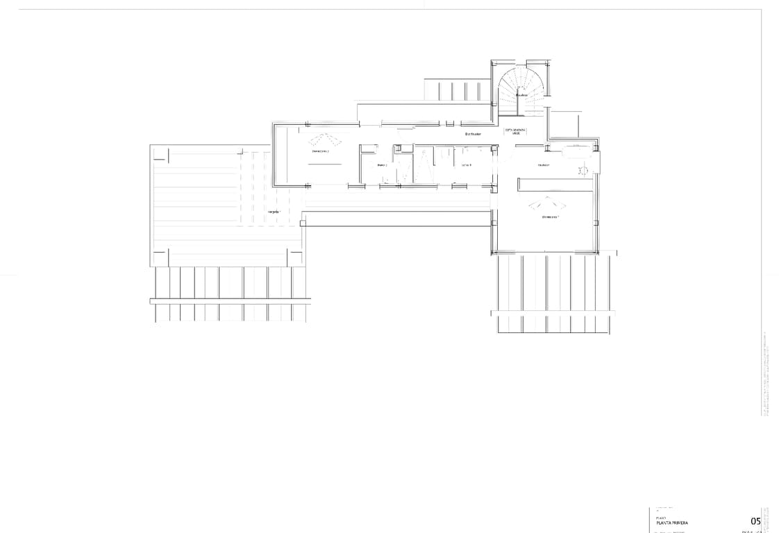 Project: Ibiza villa with sea views for sale in Benissa - Foto 19