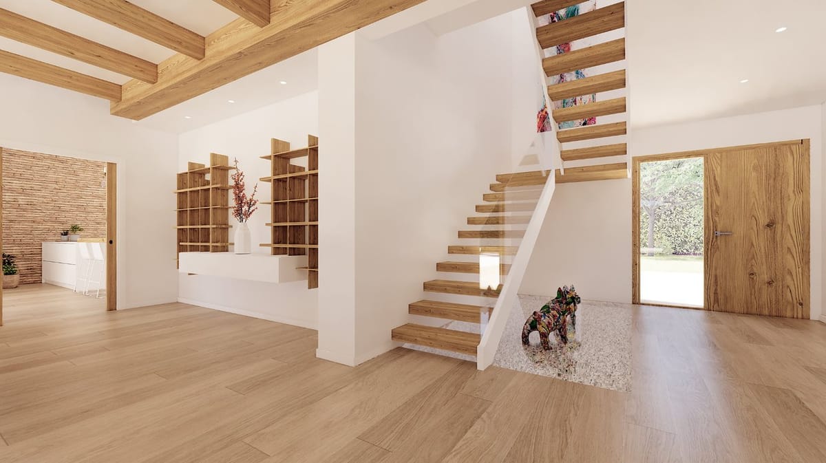 Project: luxury finca for sale in Benissa with mountain views - Foto 9