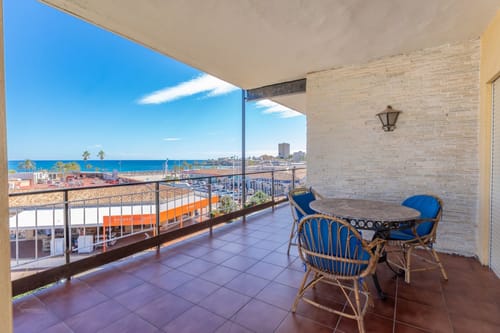 Apartment on the beachfront of the Arenal beach in Jávea