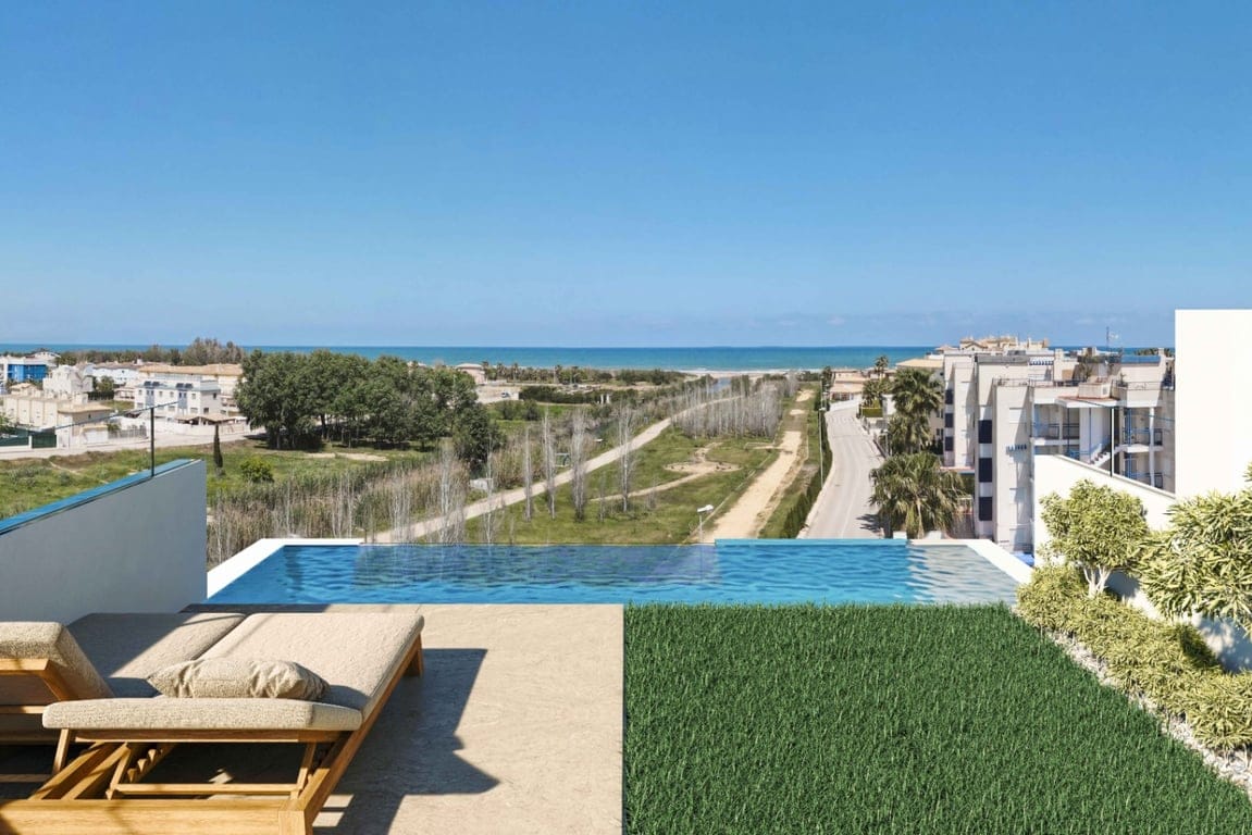 New build apartments in Playa de Oliva