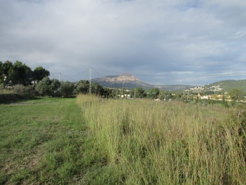 Large plot for sale in Benitachell