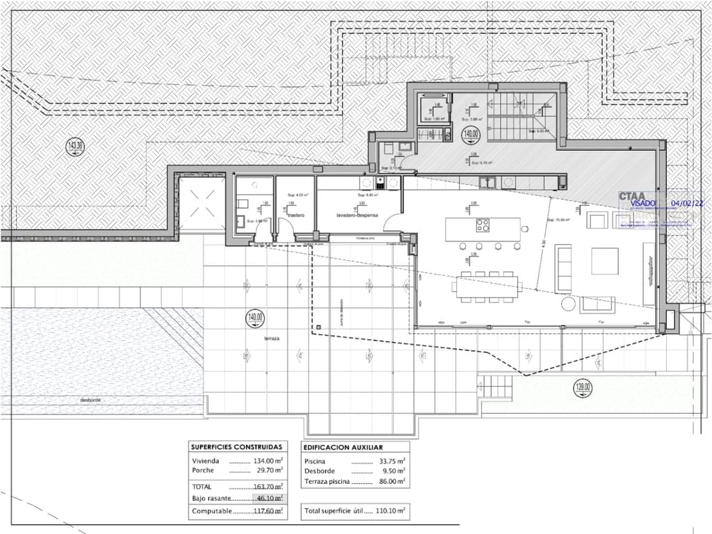 Licensed project: sea view villa for sale in Benissa - Foto 2