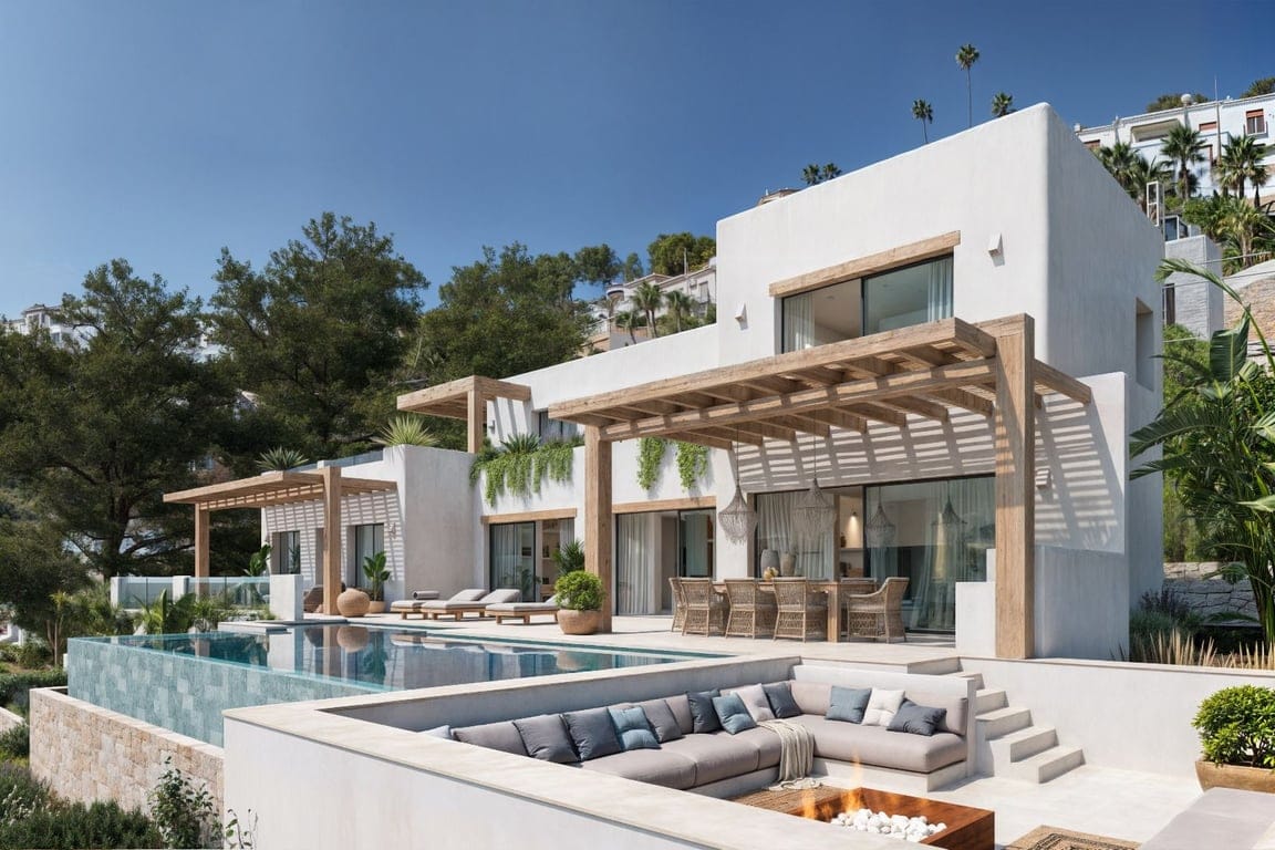 Project: Ibiza villa with sea views for sale in Benissa - Foto 13