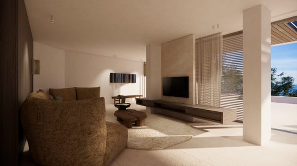 En construcción: villa con vistas al mar en venta en Benissa - Foto 4