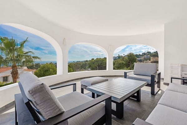 Villa Ibiza style en Balcón al mar con vistas al mar - Foto 10