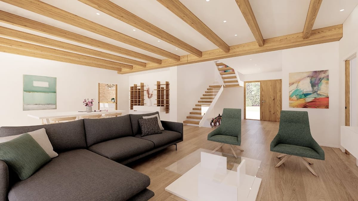 Project: luxury finca for sale in Benissa with mountain views - Foto 4