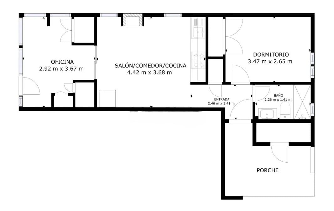 Apartamento de 1 habitación en La Sella, Pedreguer - Foto 23