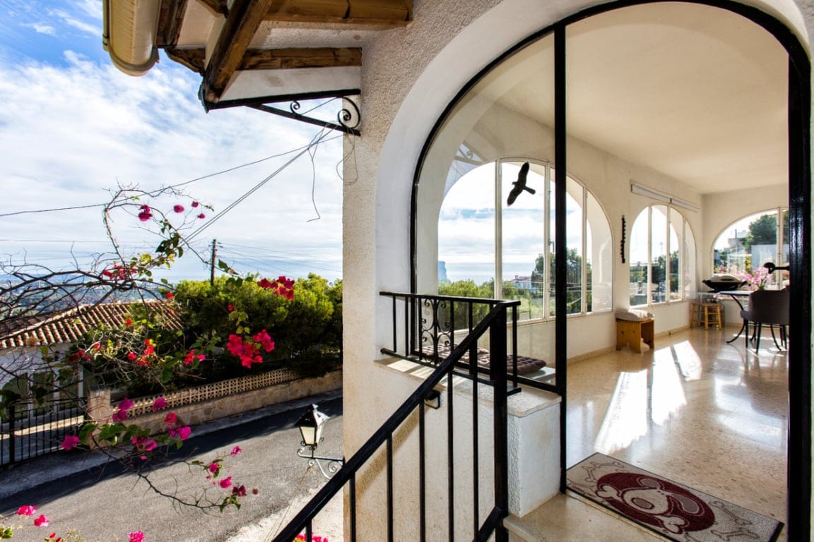 Sea view villa and additional plot for sale in Calpe - Foto 5