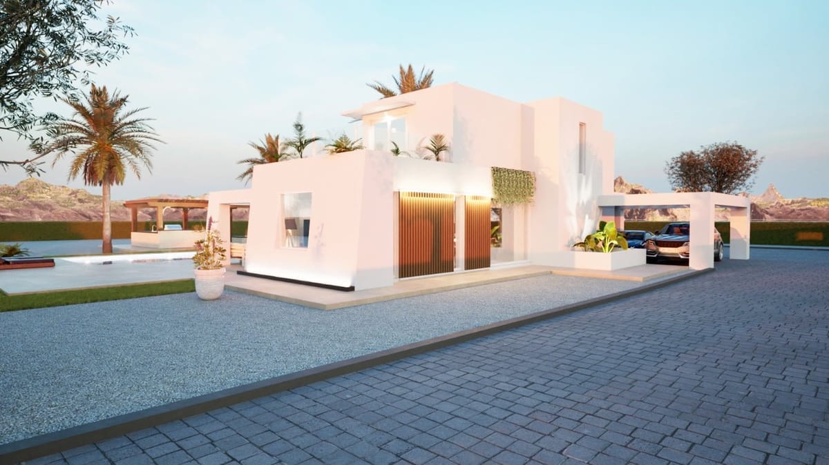 Progetto con licenza, SENZA COSTRUZIONE, piscina privata e 4 camere da letto - Foto 2