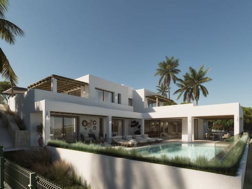Large sea view villa for sale in Moraira
