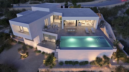 VILLA ALTAIR: Luxury Project in Lirios, Cumbre del Sol | Multi-Level Design  Panoramic Views