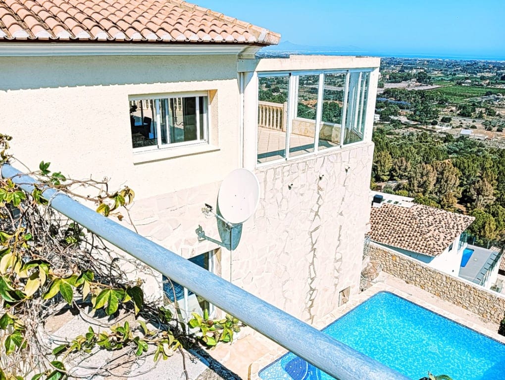 Wspaniała willa z panoramicznym widokiem na morze i całe wybrzeże Costa Blanca - Foto 2