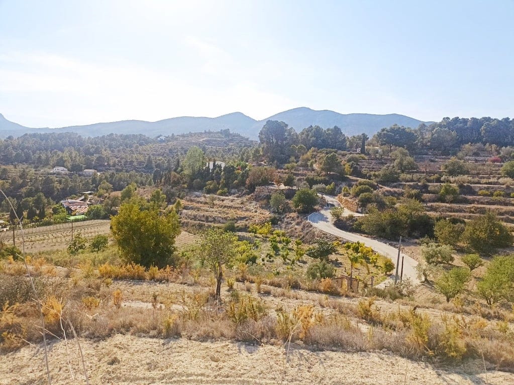 Plot with project and building permit included in Benissa, Costa Blanca.