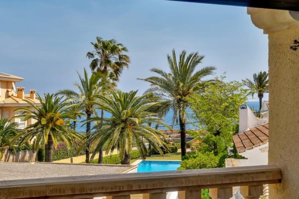 Wohnung in erster Reihe, mit Meerblick und Pool in Montañar I Javea - Foto 2