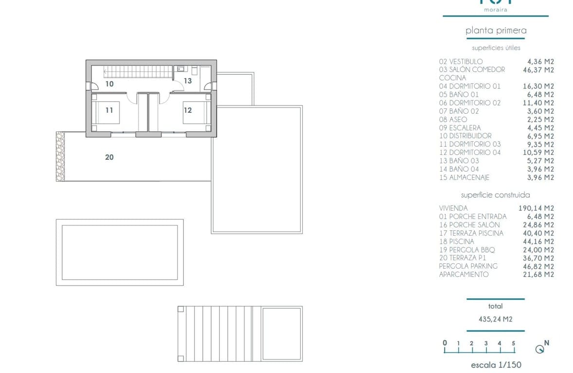 Stylish new build villa for sale in Moraira - Foto 10