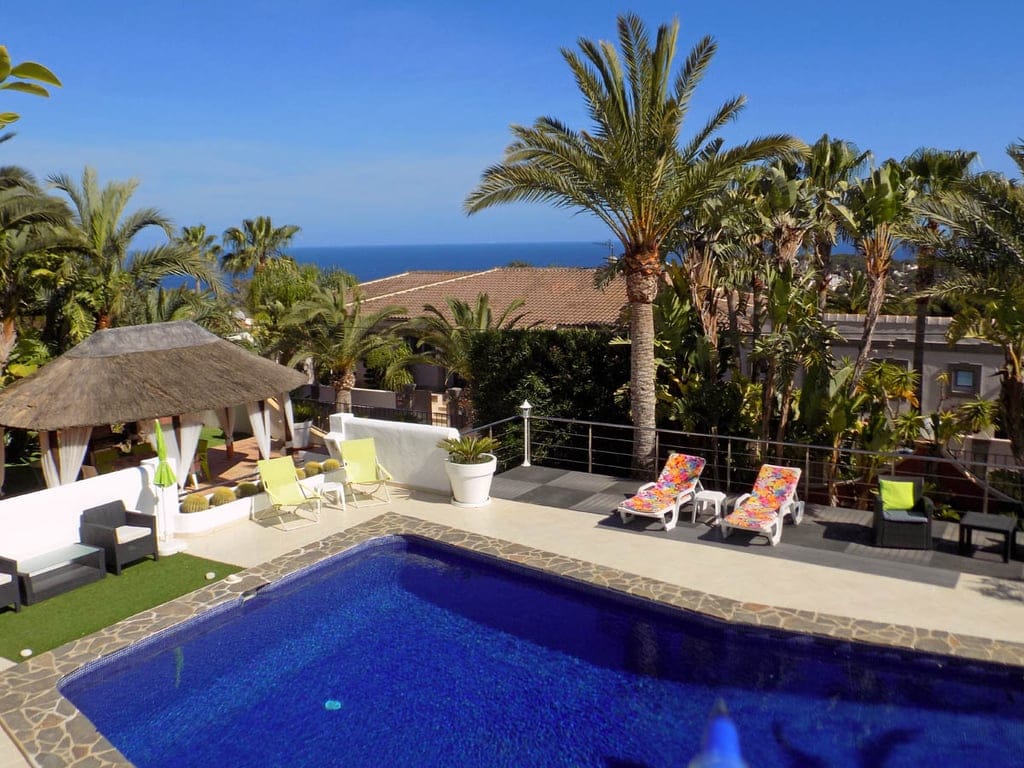 Villa for Sale in Moraira with Sea Views