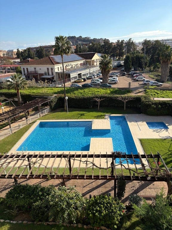 Renovated 1-bedroom apartment in Denia with a communal pool.